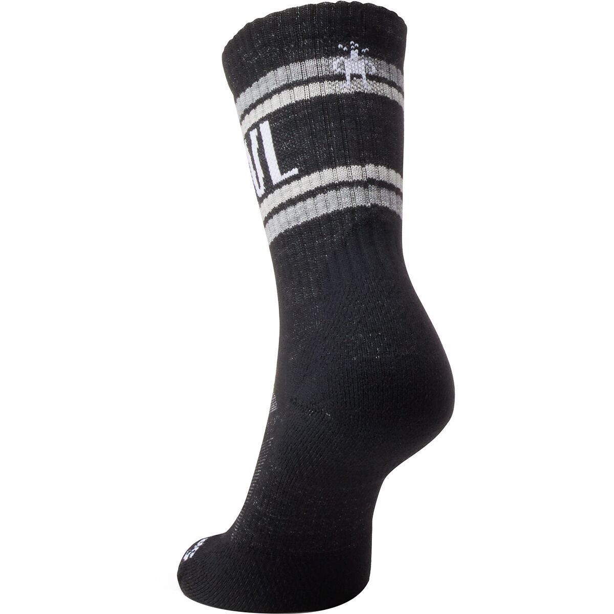 SmartWool Calze - Athletic Retro Stripe Crew - 001 nero