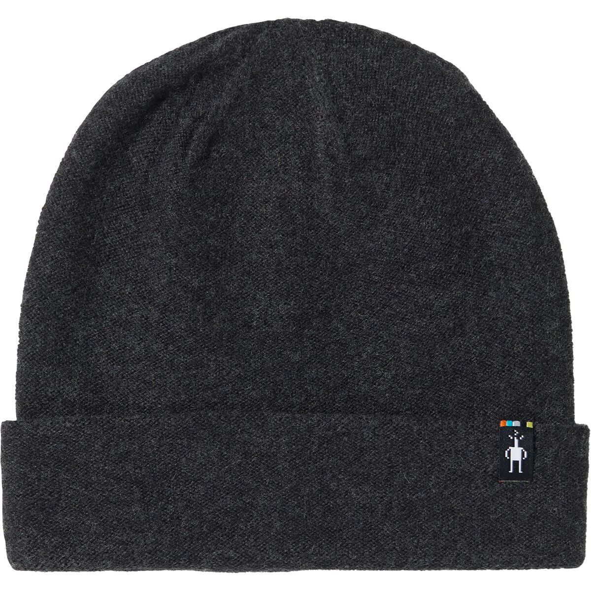 Image of Smartwool Boiled Wool Beanie Charcoal, One Size