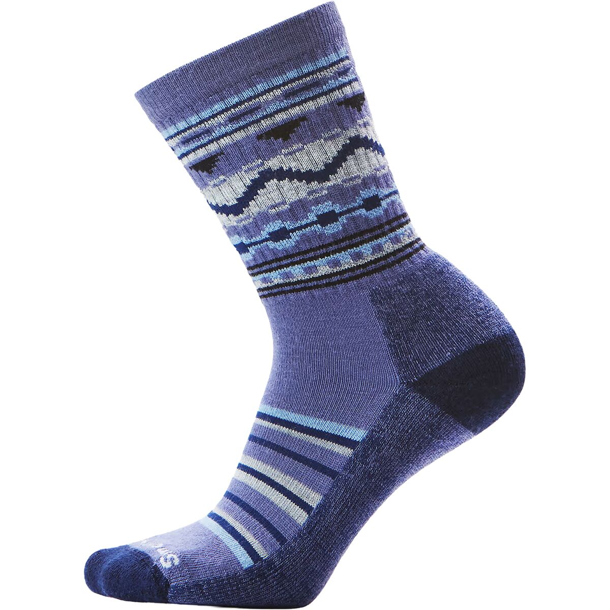 Image of Smartwool Everyday Hudson Trail Crew Sock Nightfall Blue, XL