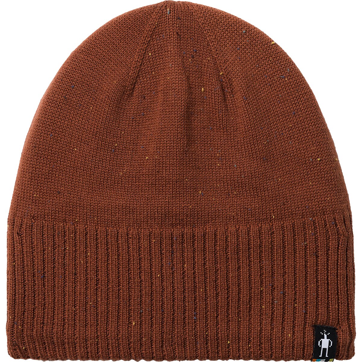 Image of Smartwool Fleece Lined Beanie Burnt Sienna Donegal, One Size