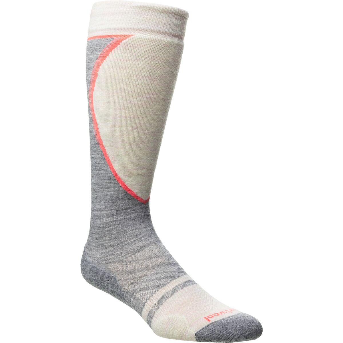Image of Smartwool Ski Targeted Cushion Extra Stretch OTC Sock - Women's Light Gray, XL