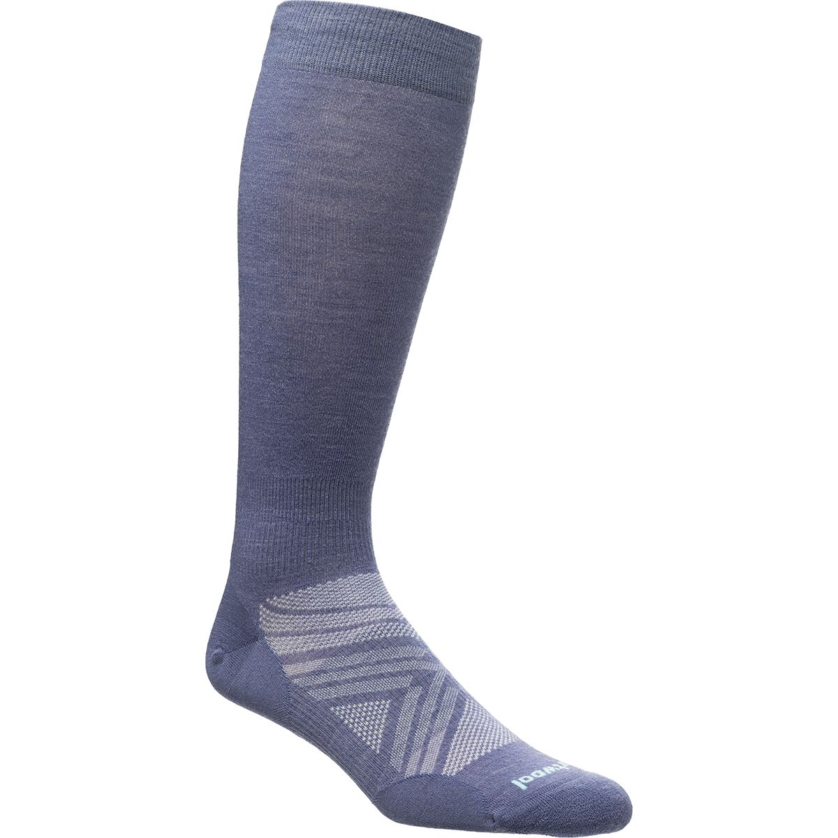 Image of Smartwool Ski Zero Cushion Extra Stretch OTC Sock - Women's Nightfall Blue, S