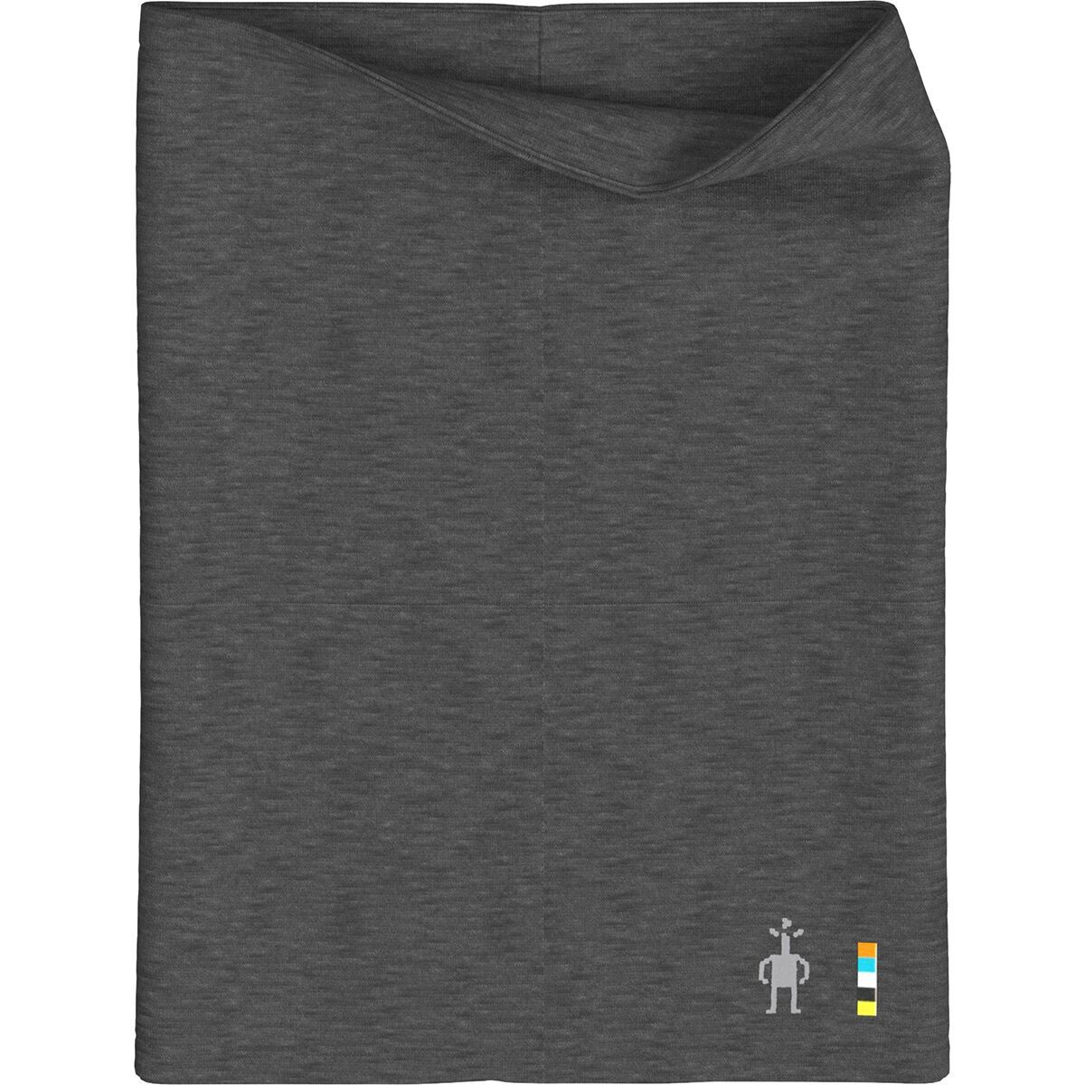 Image of Smartwool Thermal Merino Reversible Neck Gaiter Charcoal Heather, One Size