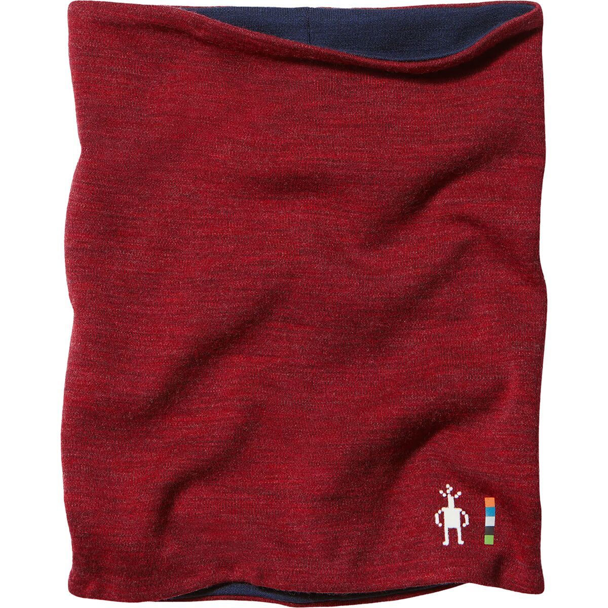 Image of Smartwool Thermal Merino Reversible Neck Gaiter Currant/Deep Navy, One Size