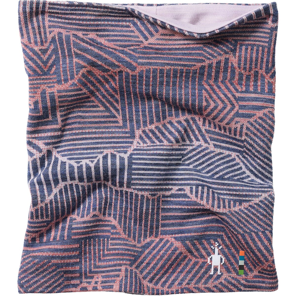 Image of Smartwool Thermal Merino Reversible Neck Gaiter Nightfall Linear Peaks, One Size