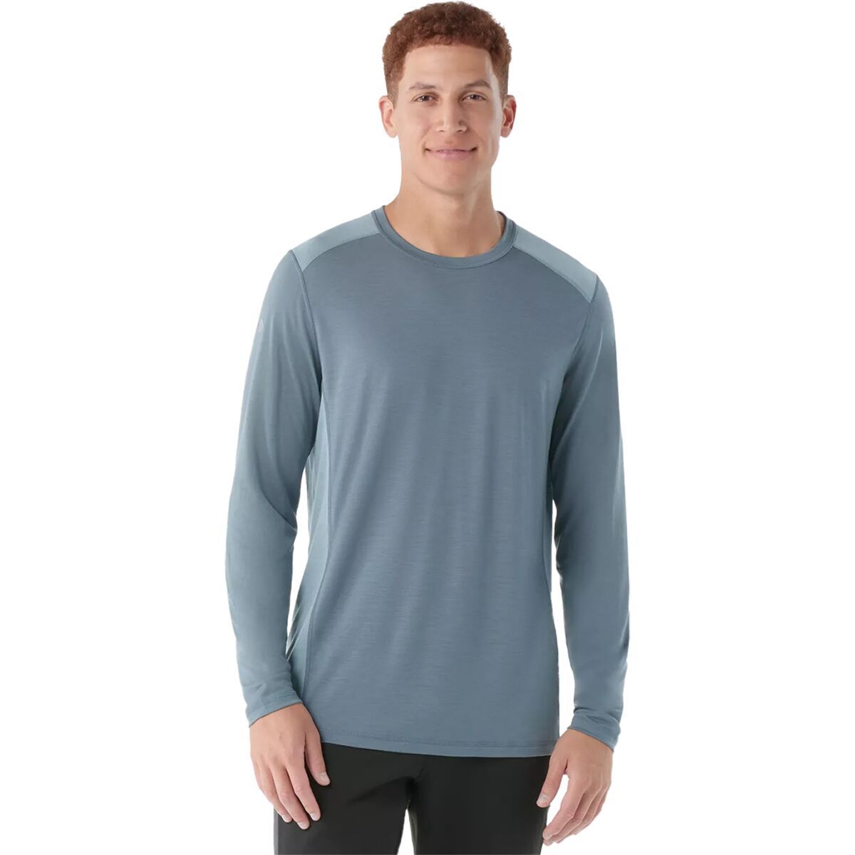 Smartwool Active Long-Sleeve Tech T-Shirt - Men's Pewter Blue, S