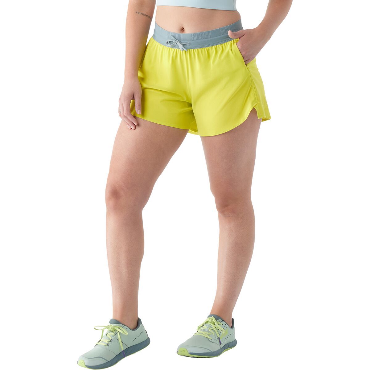 Smartwool Active Lined 4in Short - Women's Limeade, XL