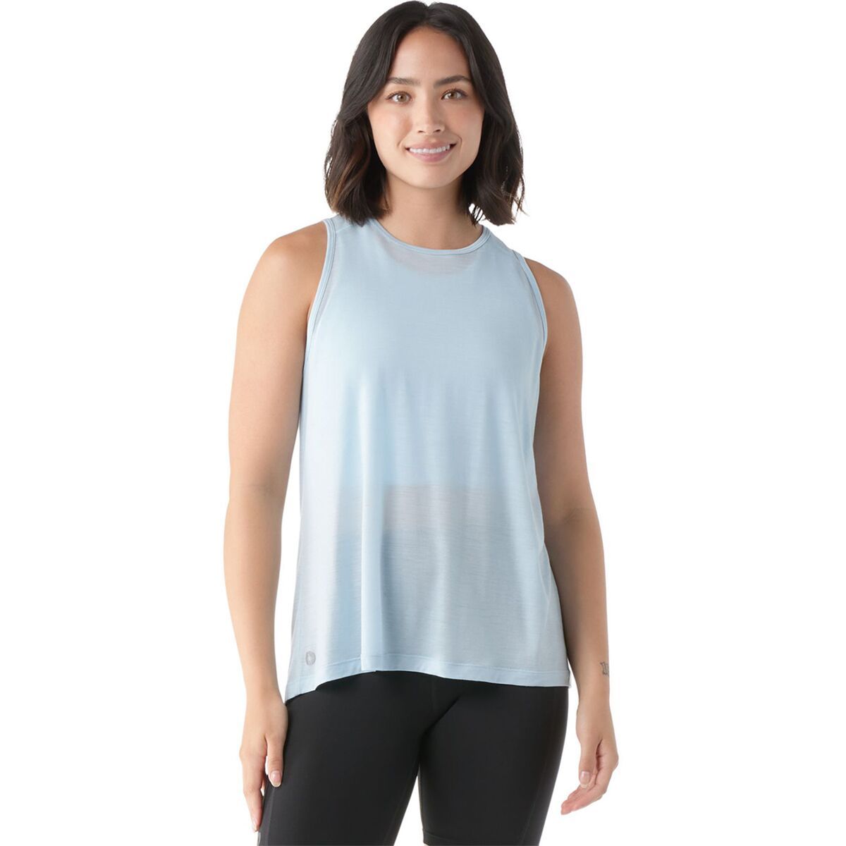 Smartwool Active Ultralite High Neck Tank Top - Women's Winter Sky, S