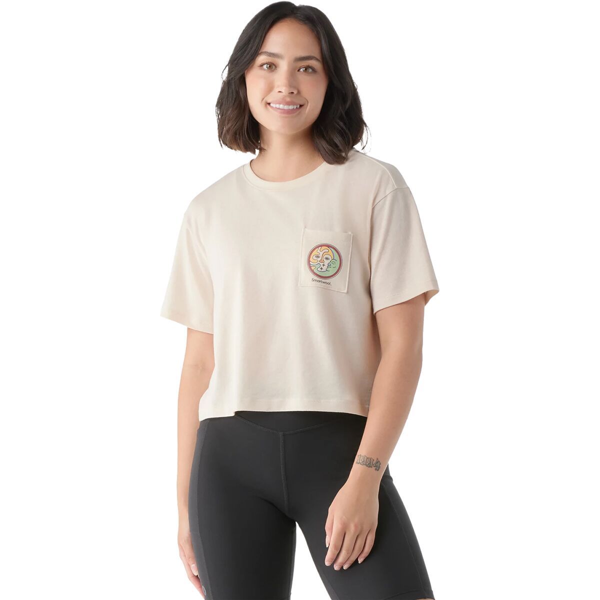 Smartwool In The Sky Graphic Cropped Short-Sleeve T-Shirt - Women's