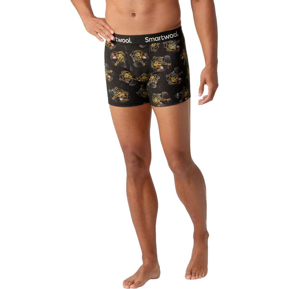 Smartwool Merino 150 P Boxer Brief - Men's Black/Multi, S