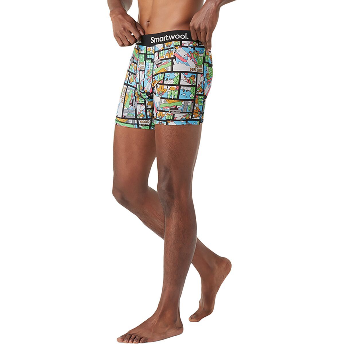 Smartwool Merino 150 P Boxer Brief - Men's Multi Color, M