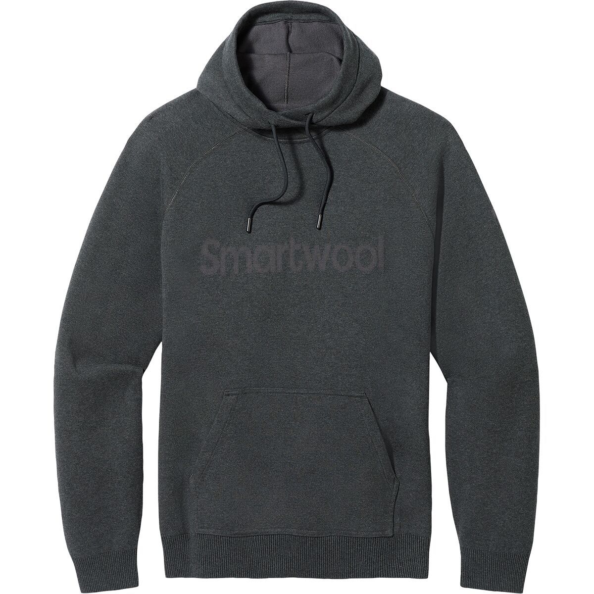 Smartwool Merino Cotton Logo Hoodie Black, S