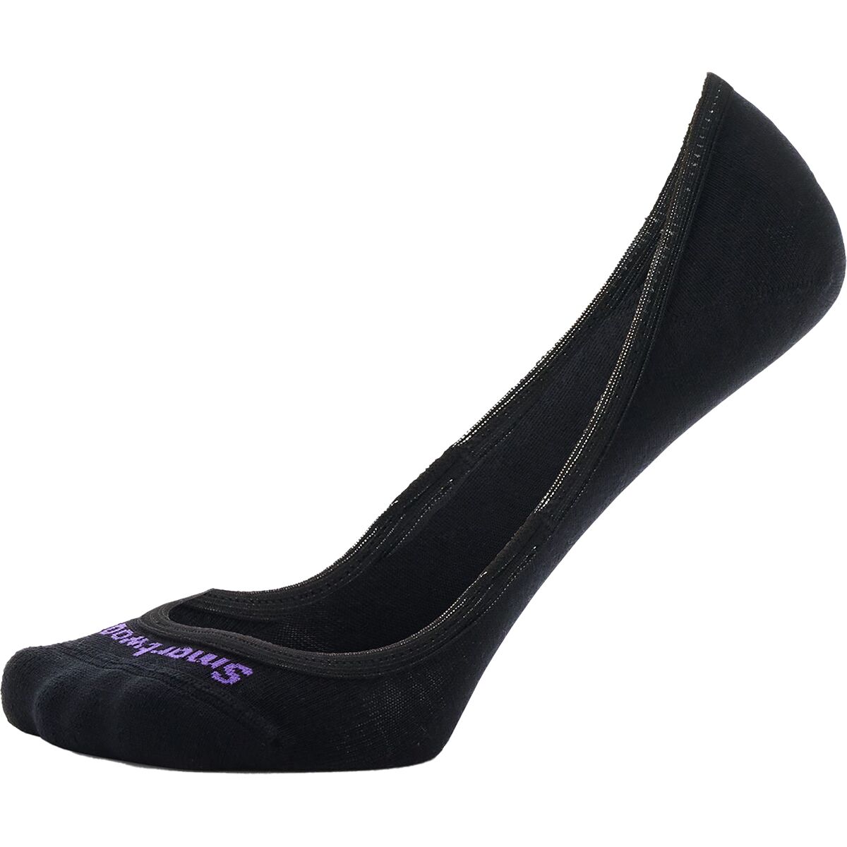 Image of Smartwool Everyday Low Cut No Show Sock Black, L