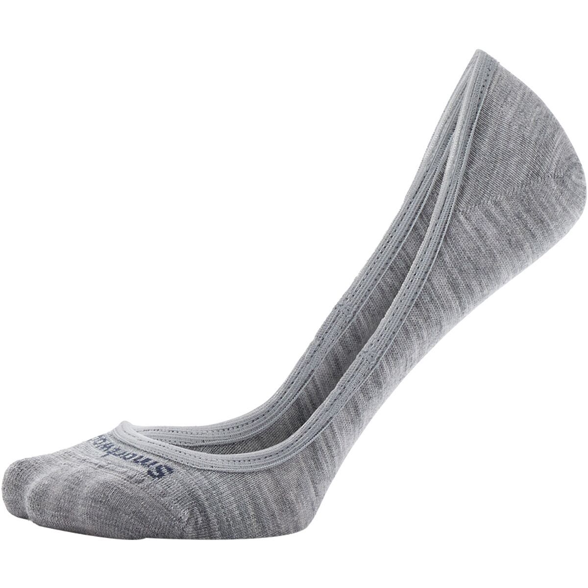 Image of Smartwool Everyday Low Cut No Show Sock Light Gray, XL
