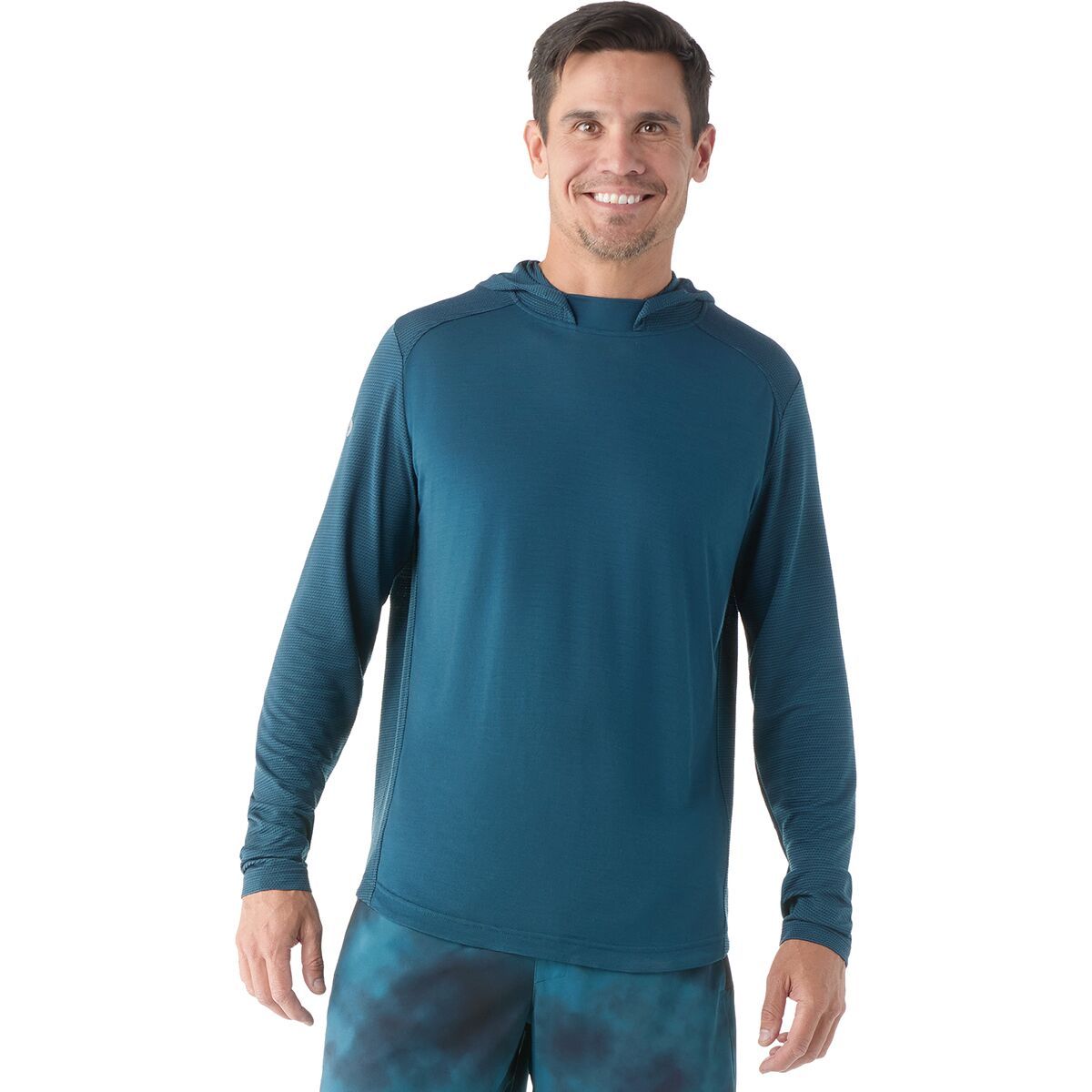 Smartwool Active Mesh Hoodie - Men's Twilight Blue, XL