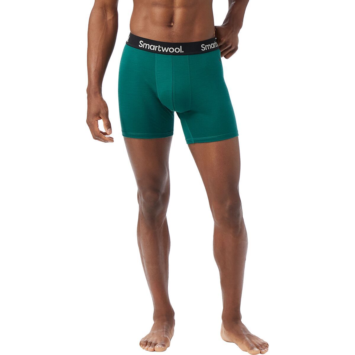Image of Smartwool Everyday Merino Boxer Brief - Men's Evergreen, S