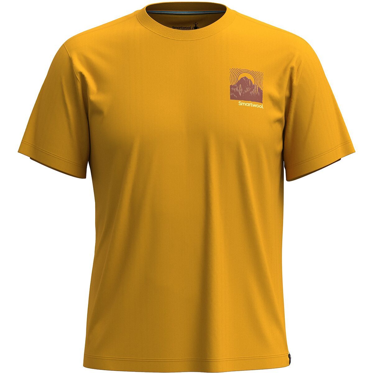 Smartwool Forest Finds Graphic Short-Sleeve T-Shirt Honey Gold, XXS