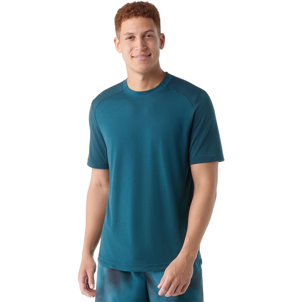 Smartwool Men's Active Mesh Short-Sleeve T-Shirt - Men's Twilight Blue, XL