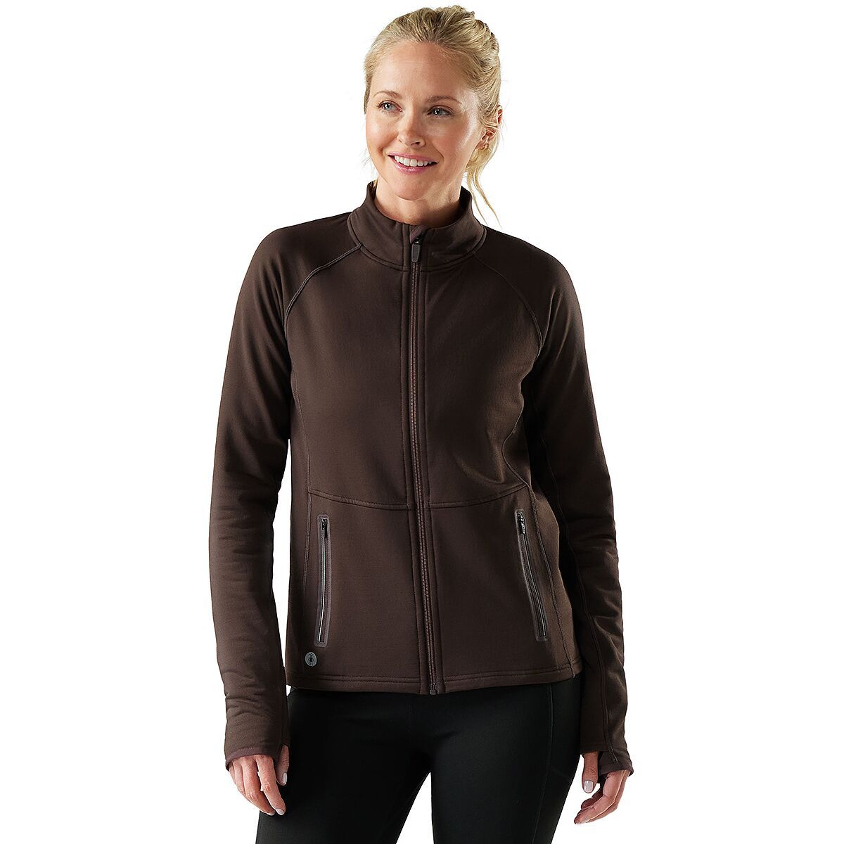 Image of Smartwool Active Fleece Jacket - Women's Mink, XS