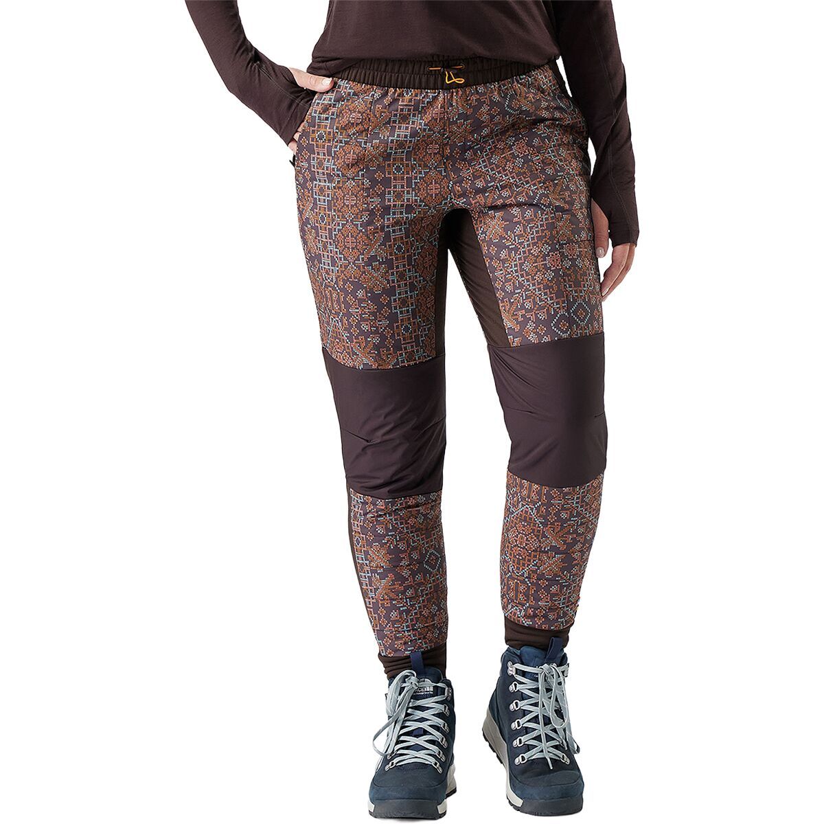 Image of Smartwool Smartloft Pant - Women's Mink Nordic Fair Isle, XL