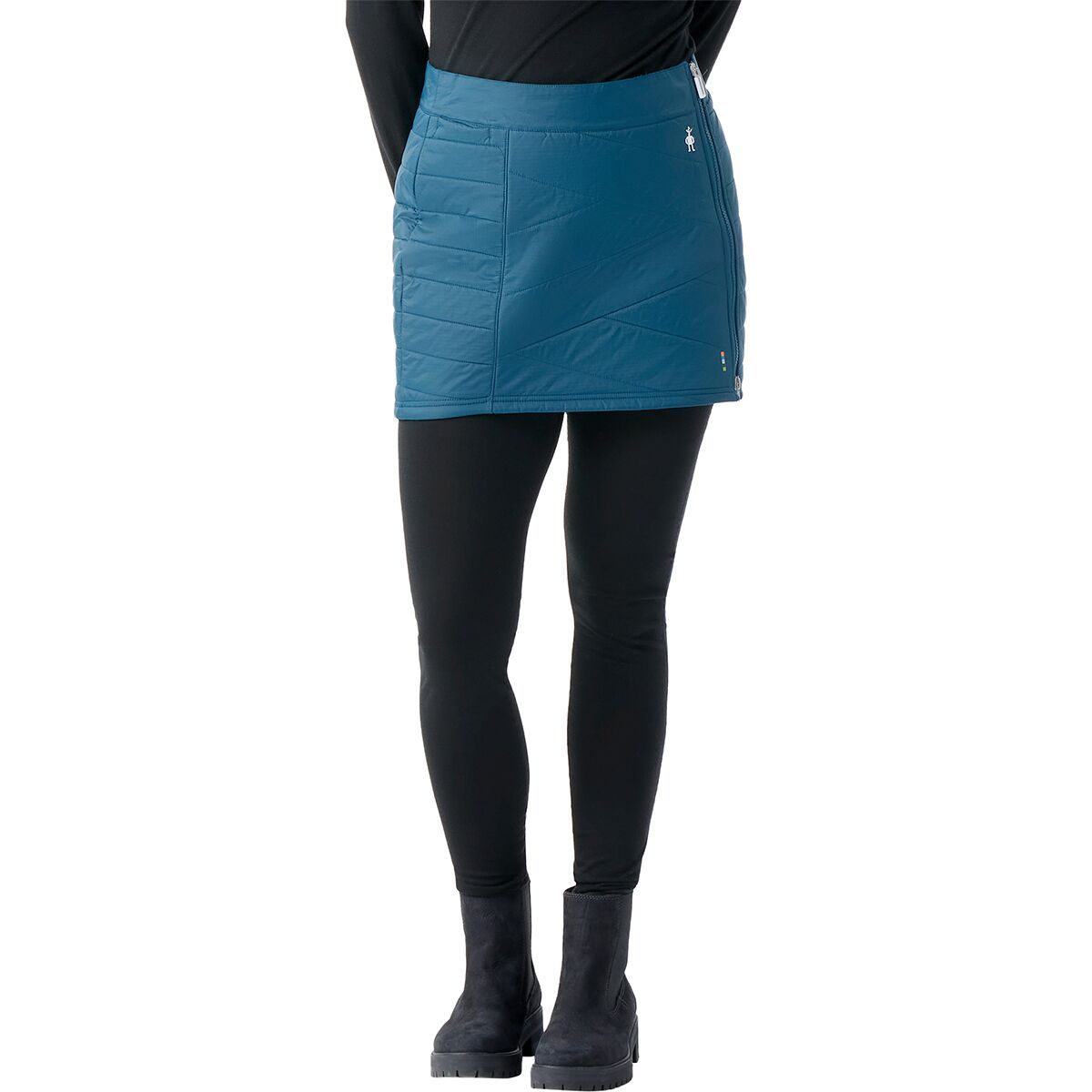 Smartwool Smartloft Zip Skirt - Women's Twilight Blue, L