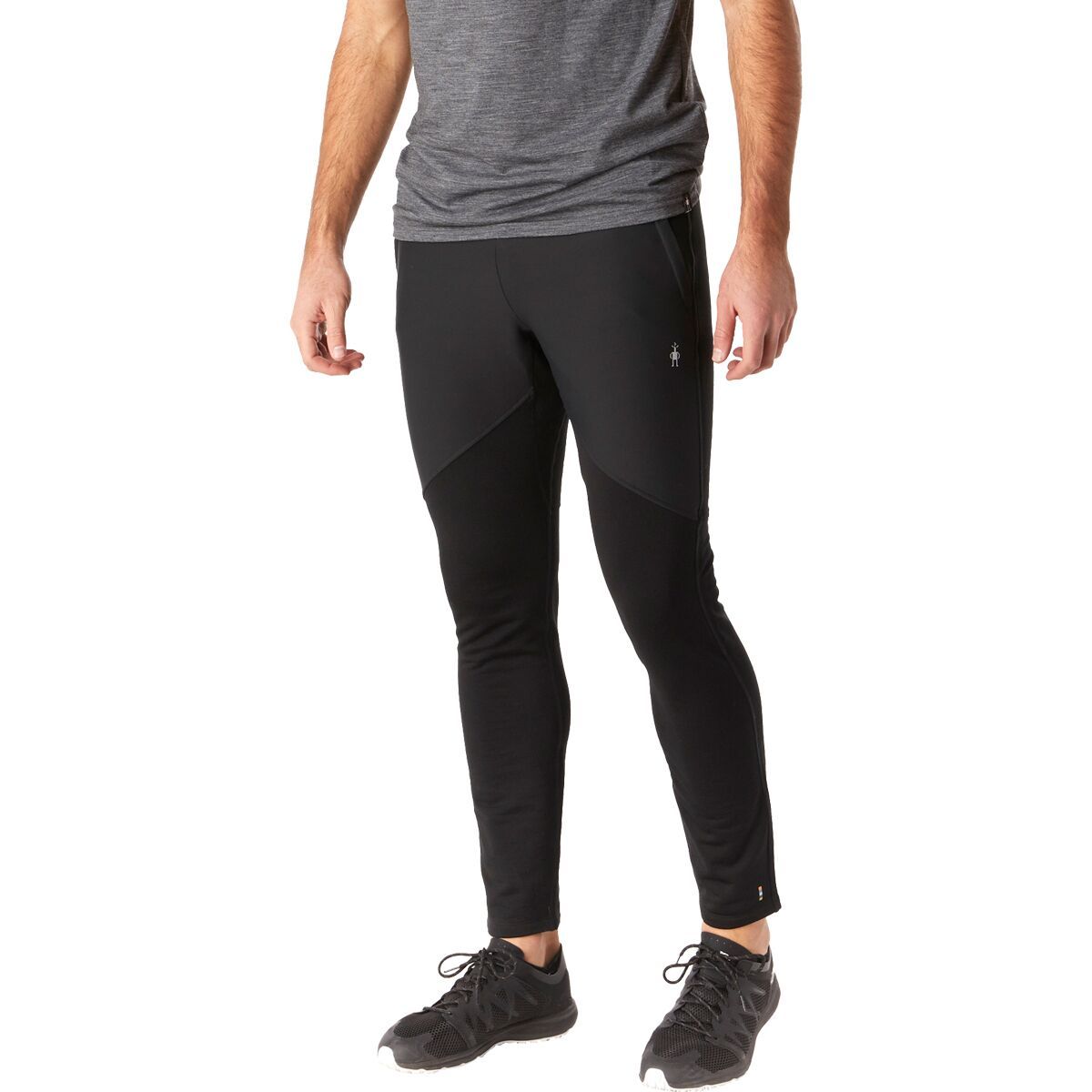 Image of Smartwool Active Fleece Wind Pant - Men's Black, XL
