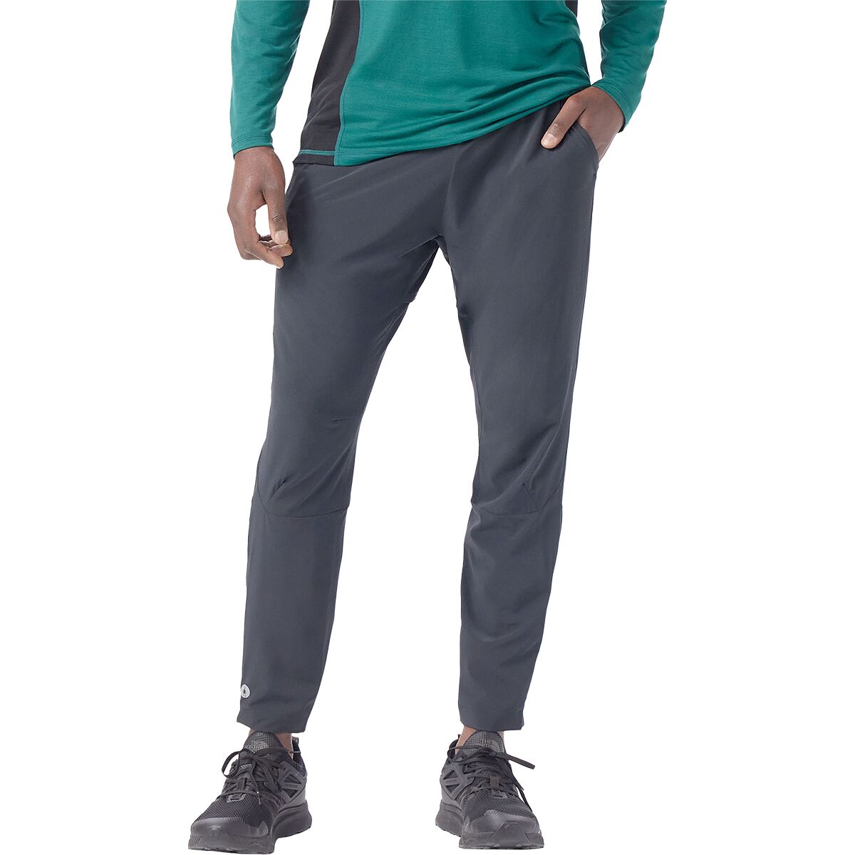 Image of Smartwool Active Run Pant - Men's Black, S