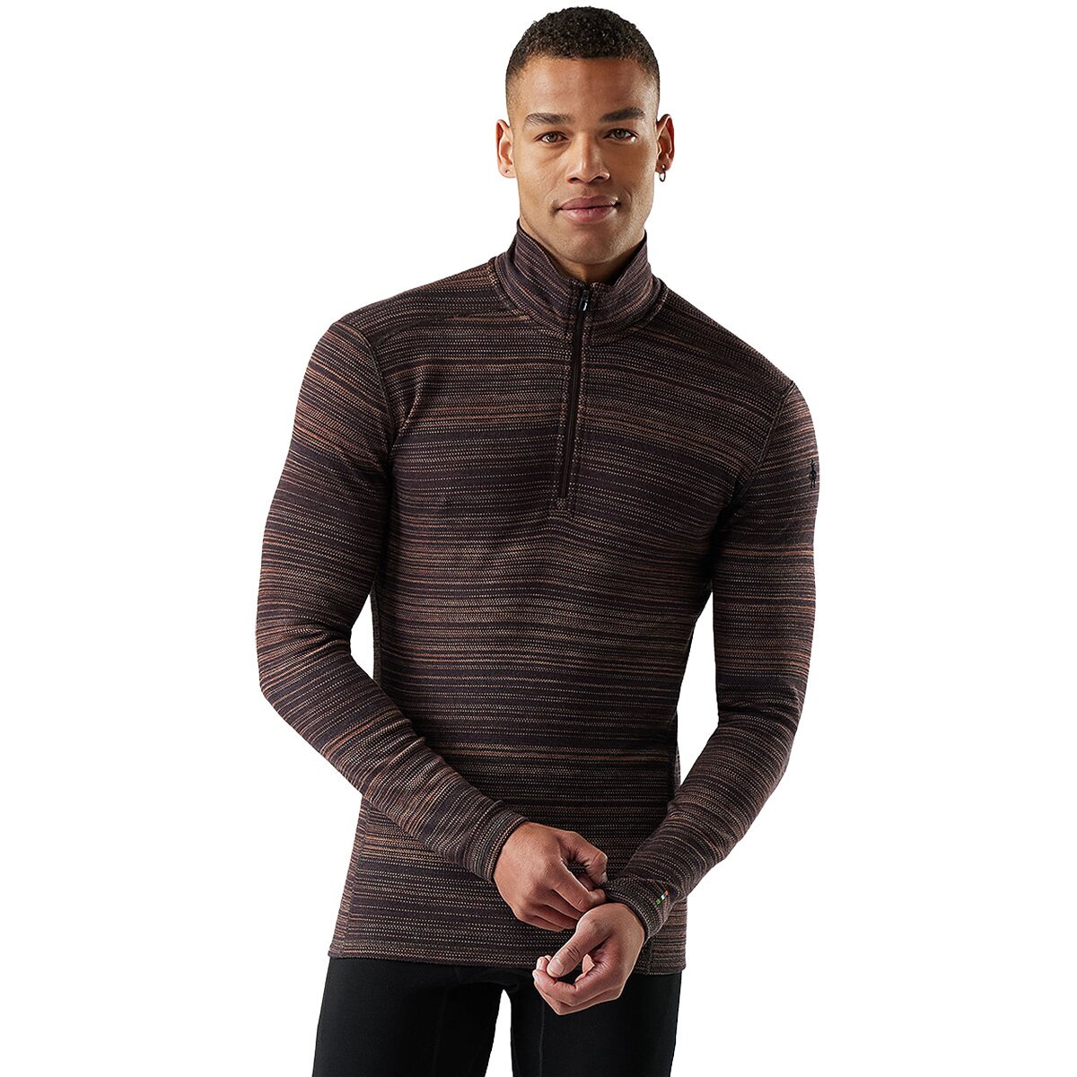 Smartwool Smartwool Classic Thermal Merino 1/4-Zip Base Layer - Men's Mink Color Shift, L