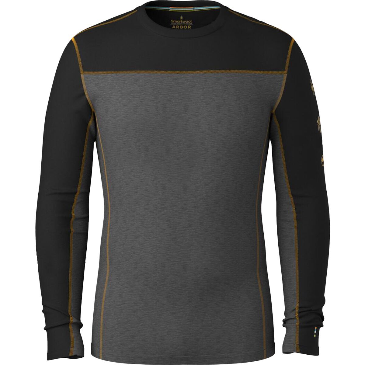 Smartwool Classic Thermal Merino Colorblock Crew Base Layer - Men
