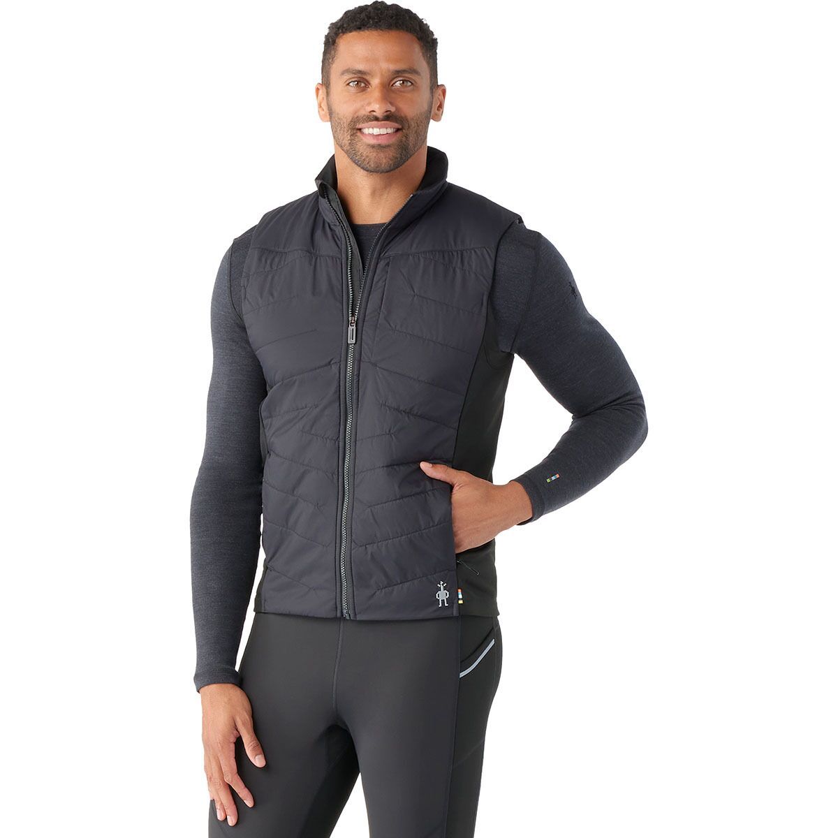 Image of Smartwool Smartloft Vest - Men's Black, S