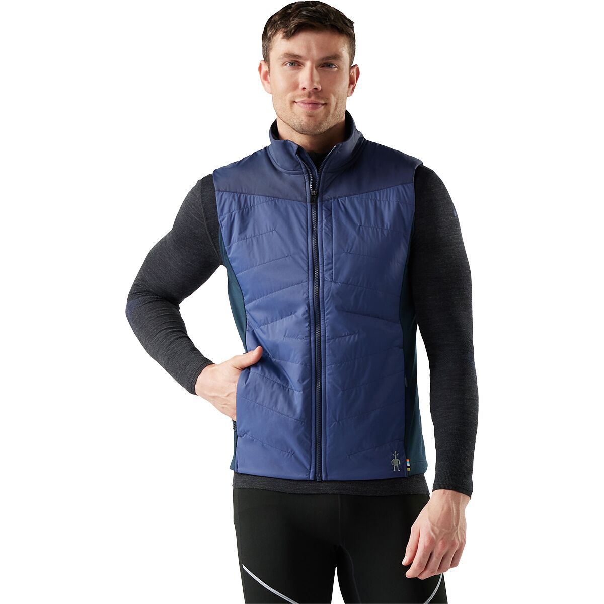 Image of Smartwool Smartloft Vest - Men's Nightfall Blue, L