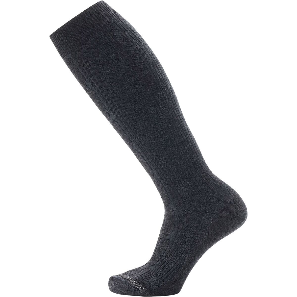 Image of Smartwool Everyday Cable Knee High Sock Charcoal, L