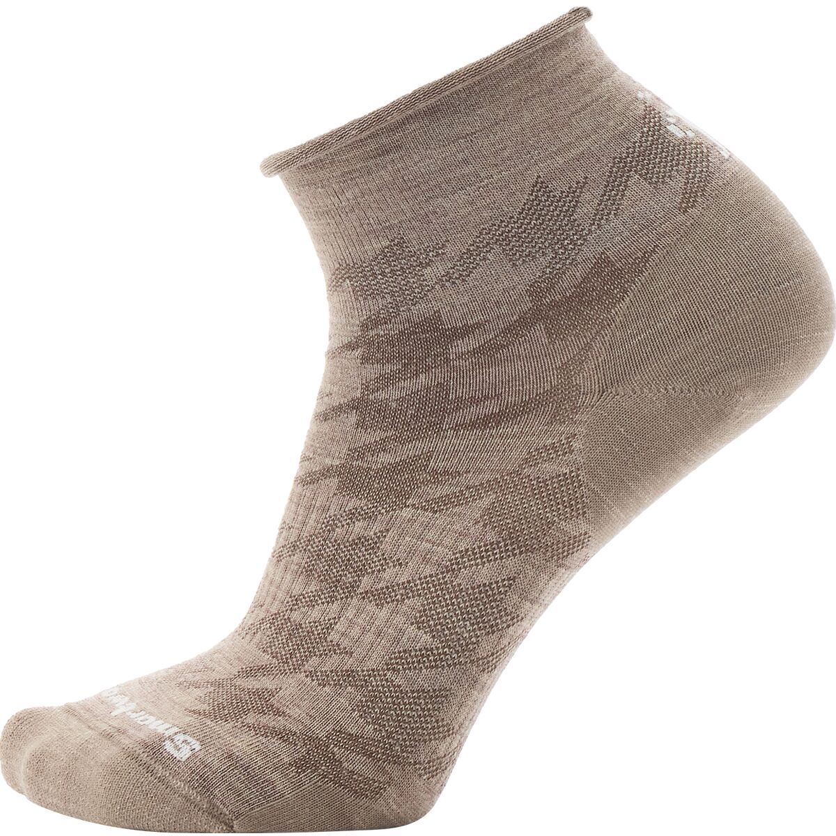 Image of Smartwool Everyday Houndstooth Ankle Sock Fossil, XL