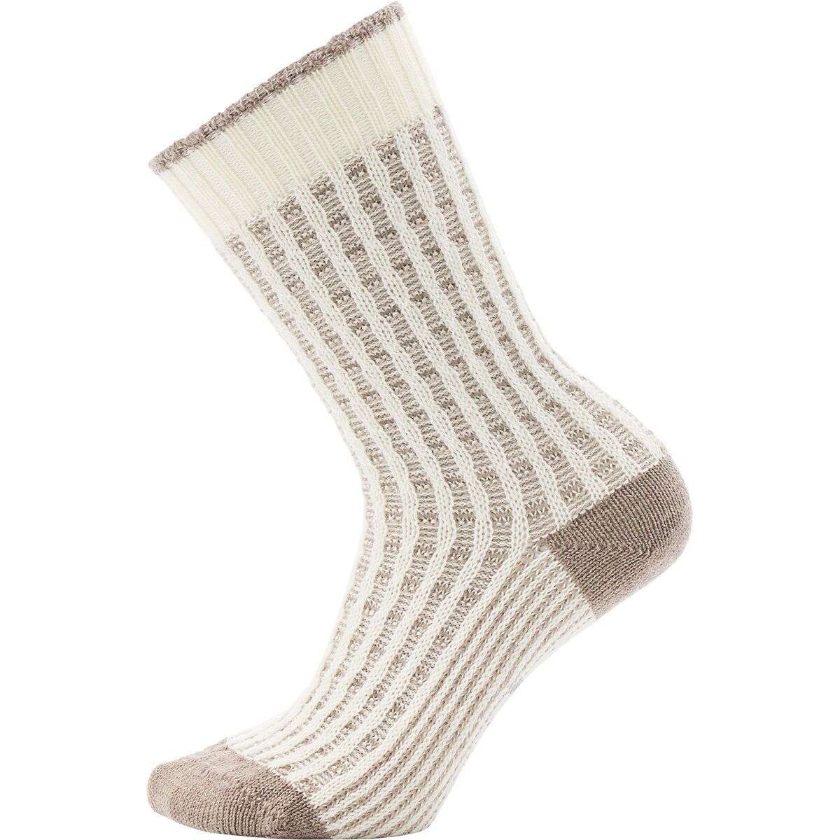 Image of Smartwool Everyday Waffle Press Crew Sock Natural, L