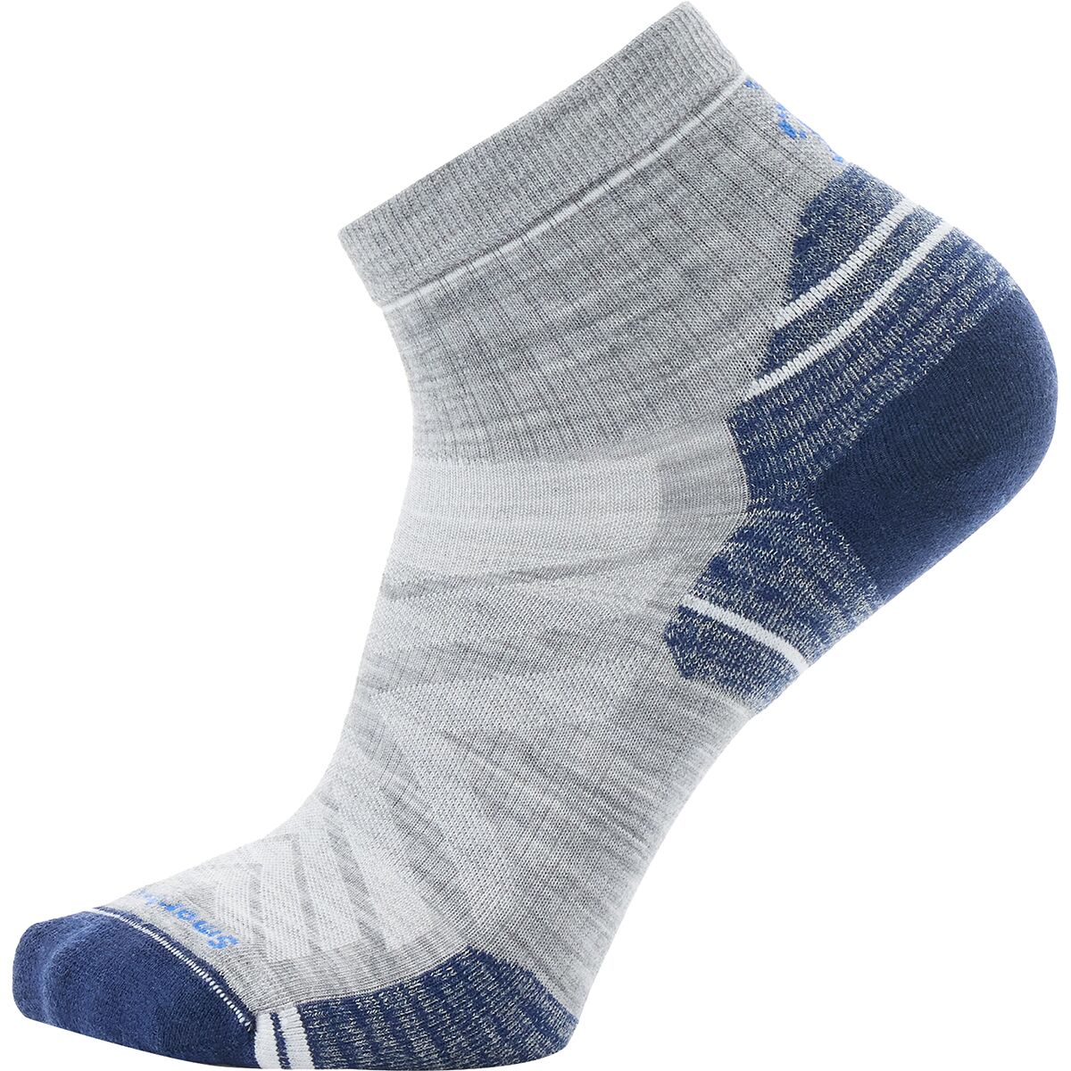 Image of Smartwool Hike Targeted Cushion Ankle Sock Light Gray, M