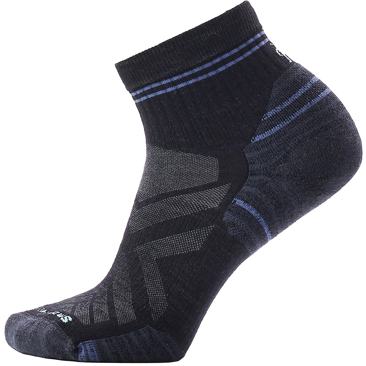 Image of Smartwool Hike Targeted Cushion Ankle Sock - Women's Black, S