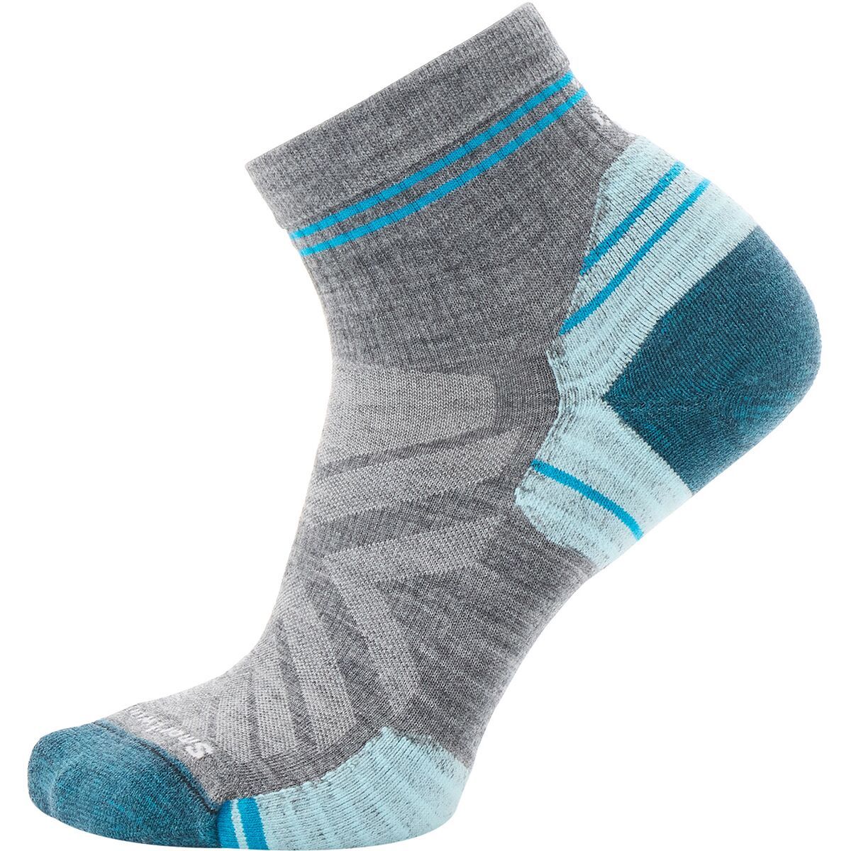 Image of Smartwool Hike Targeted Cushion Ankle Sock - Women's Medium Gray, L