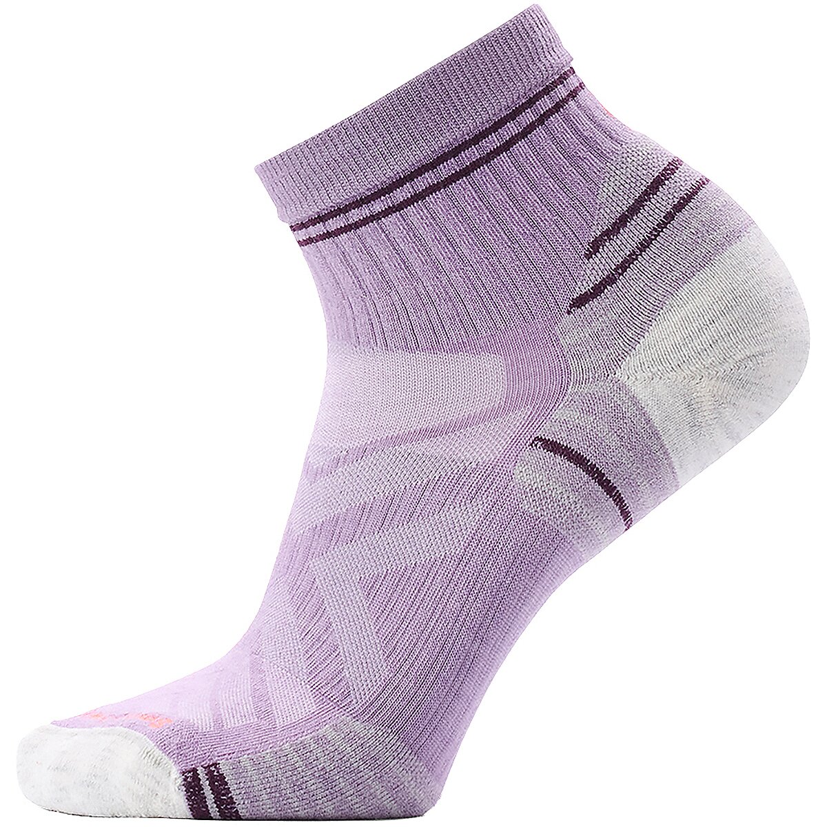 Image of Smartwool Hike Targeted Cushion Ankle Sock - Women's Purple Dawn, S