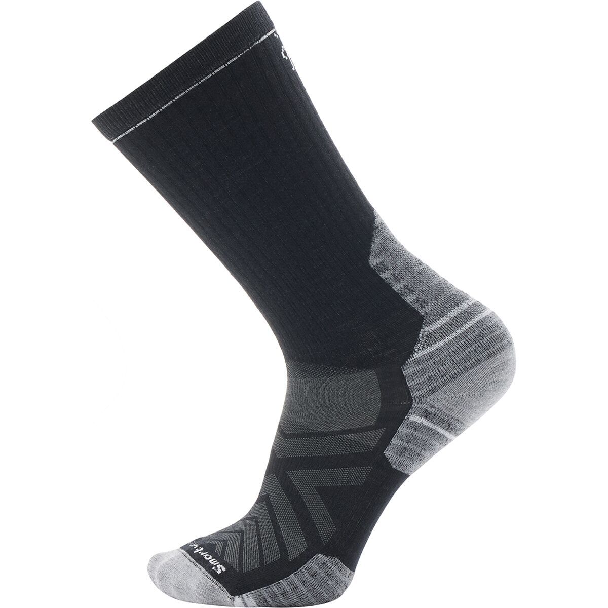 Image of Smartwool Hike Targeted Cushion Crew Sock Black, L