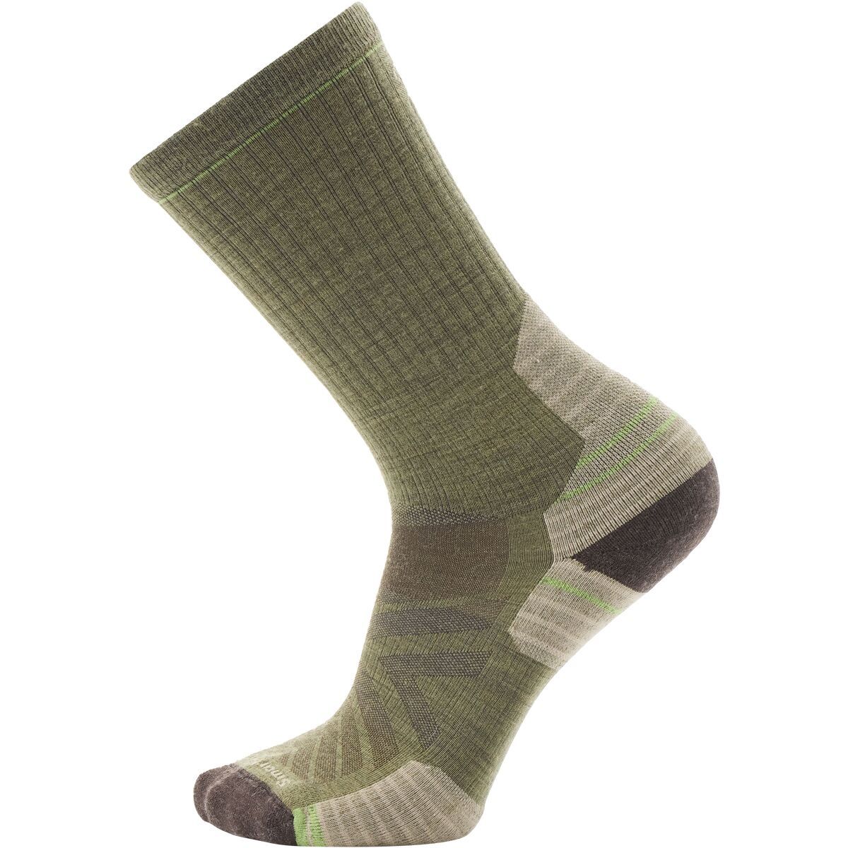 Image of Smartwool Hike Targeted Cushion Crew Sock Winter Moss, L