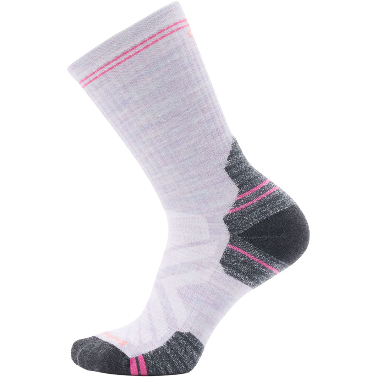 Image of Smartwool Hike Targeted Cushion Crew Sock - Women's Purple Eclipse, L