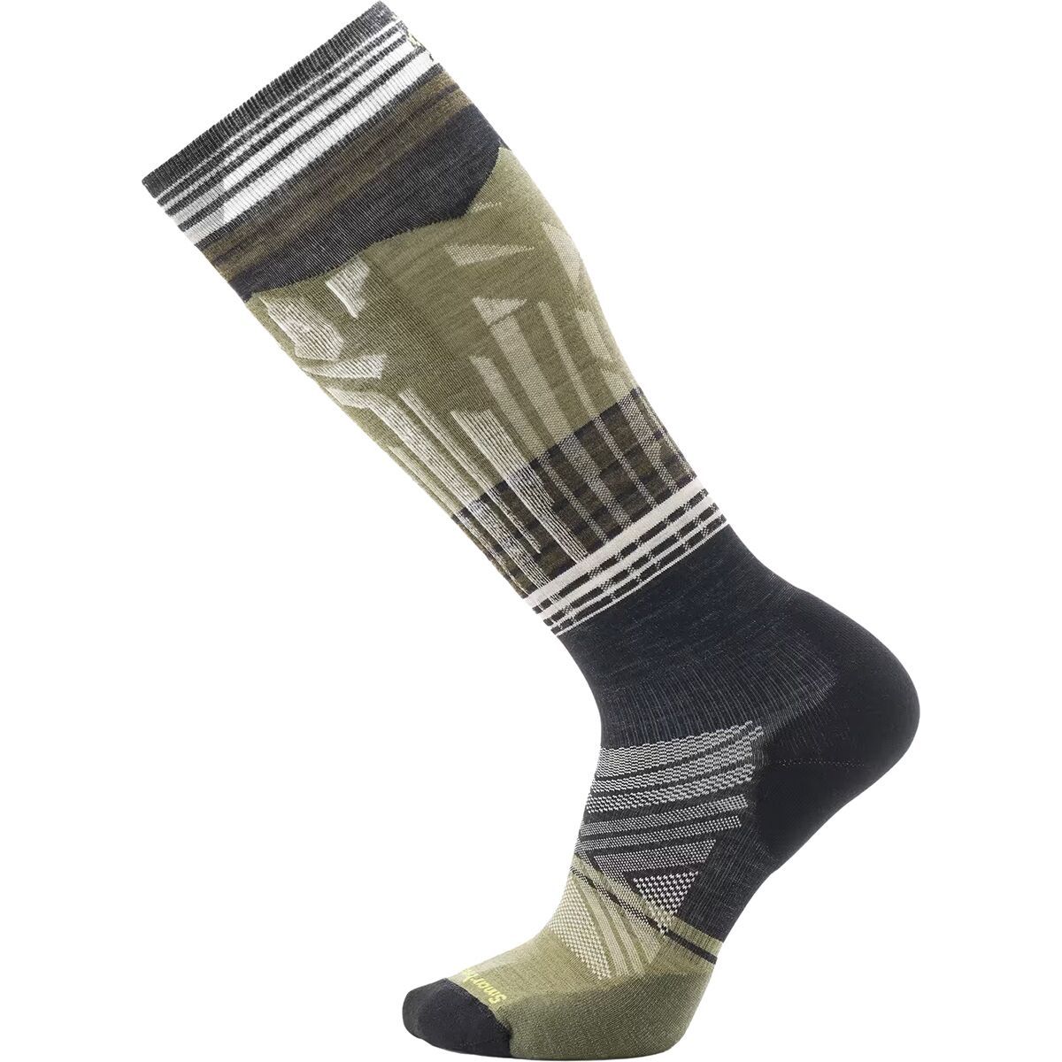 Image of Smartwool Ski Targeted Cushion Summit Shot OTC Sock Black, M