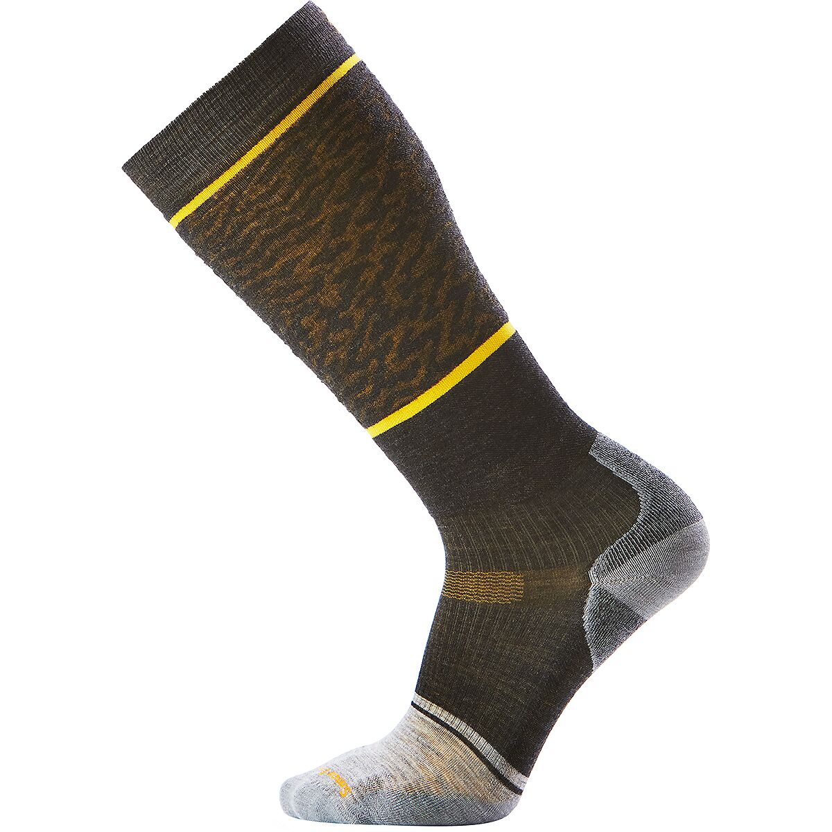Image of Smartwool Snowboard Targeted Cushion Retro Line OTC Sock Charcoal, XL
