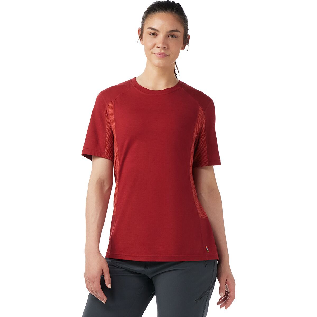 Image of Smartwool Mountain Bike Short-Sleeve Jersey - Women's Currant, L