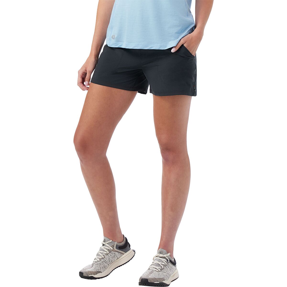 Image of Smartwool 4in Hike Short - Women's Black, XS