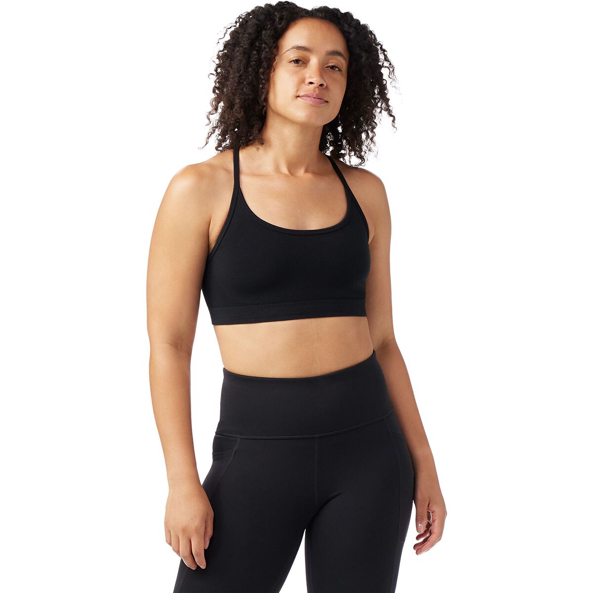 Image of Smartwool Merino Blend Bralette - Women's Black, S