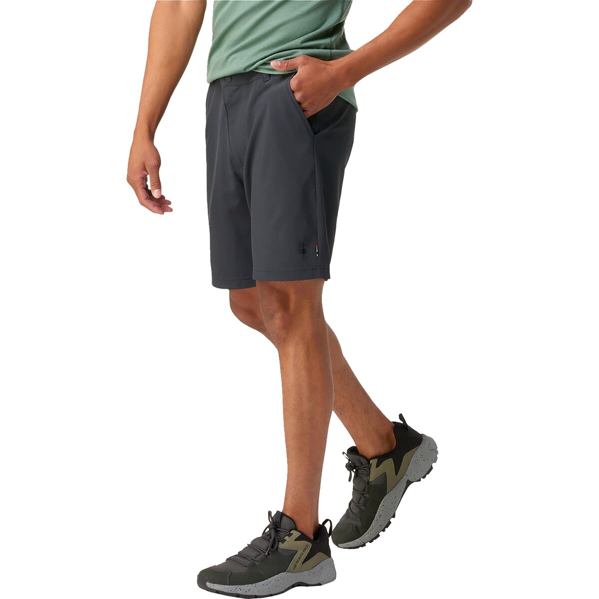 Image of Smartwool 8in Short - Men's Black, S