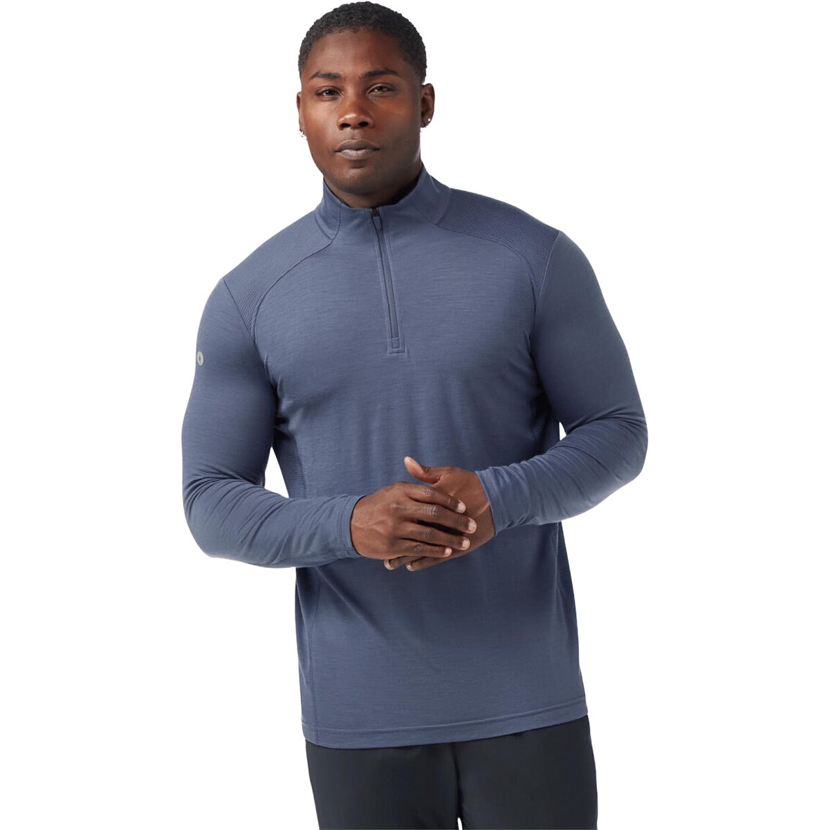 Smartwool Active 1/4-Zip Top - Men's Nightfall Blue, XL