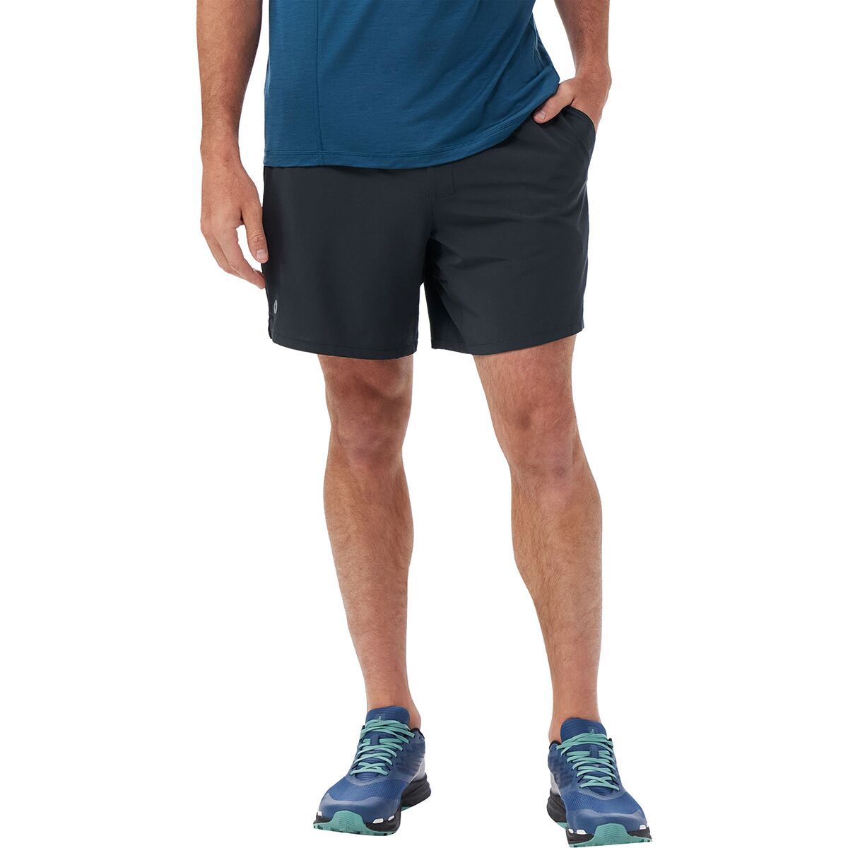 Image of Smartwool Active Linerless 7in Short - Men's Black, M