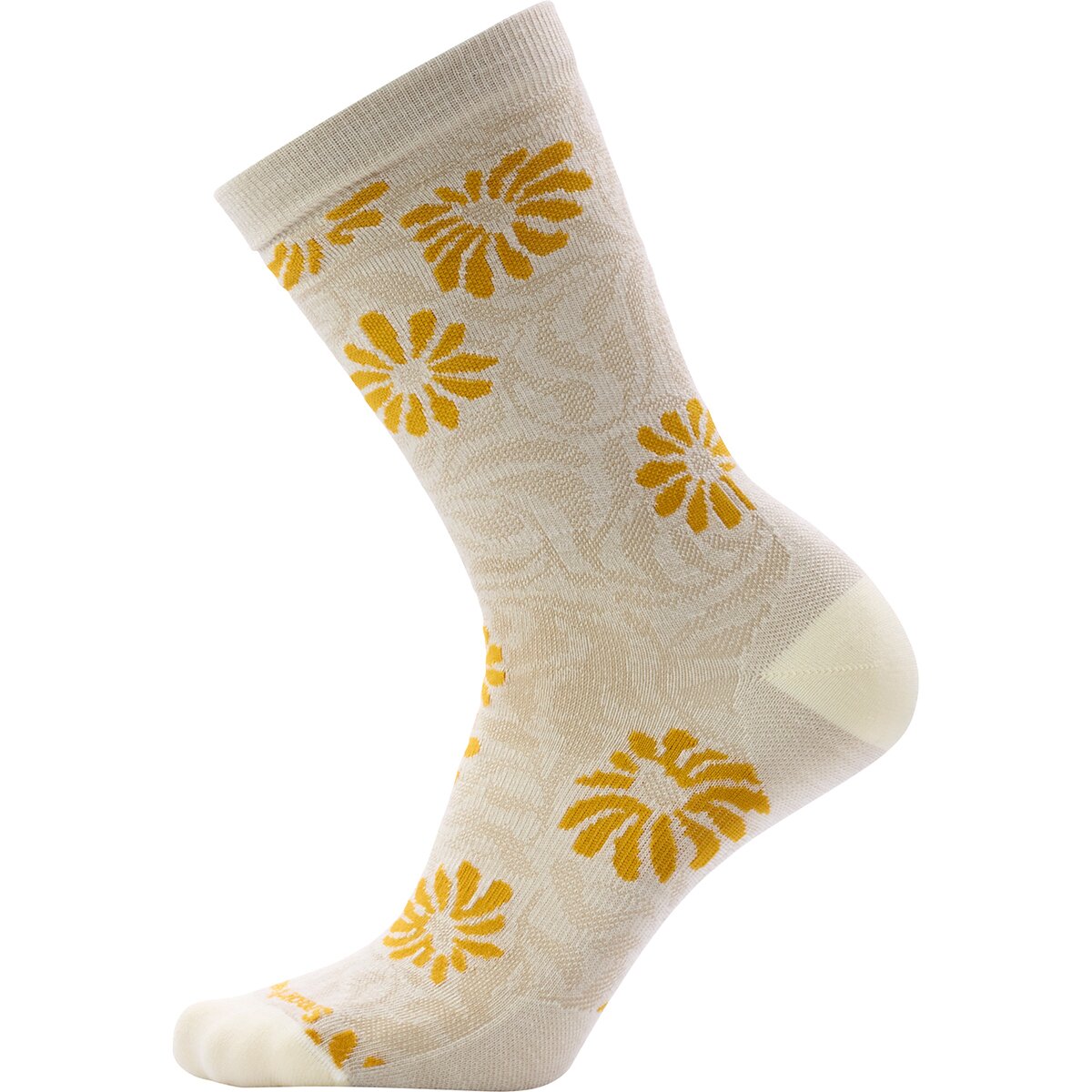 Image of Smartwool Everyday Floral Crew Sock Natural, M